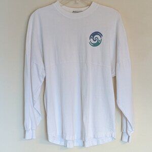 Vintage Unisex Talking Stick Resort White Long Sleeve Jersey | Size Large